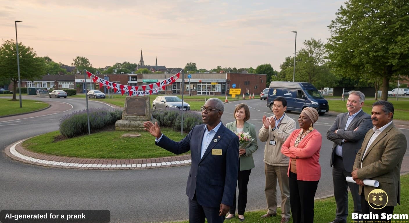 Commissioner Spots National Treasure At Busy Intersection